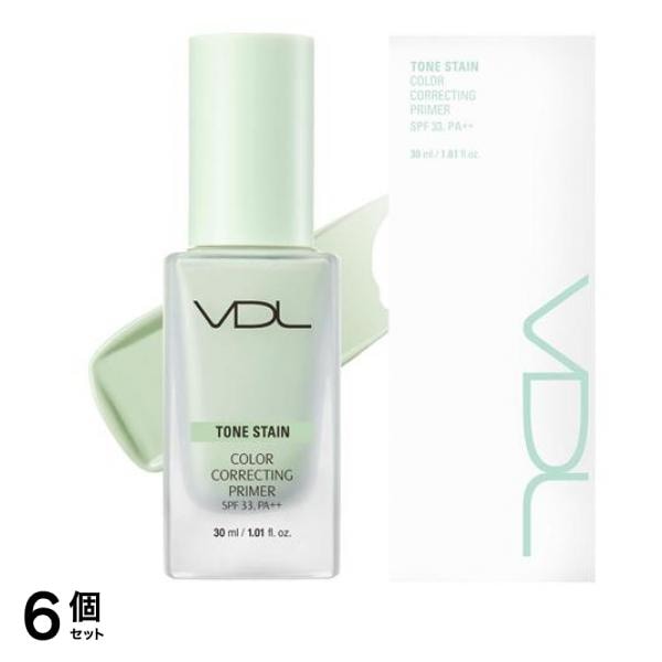 VDL トーン ステイン カラー コレクティング プライマー 01 ミント 30mL 6個セット