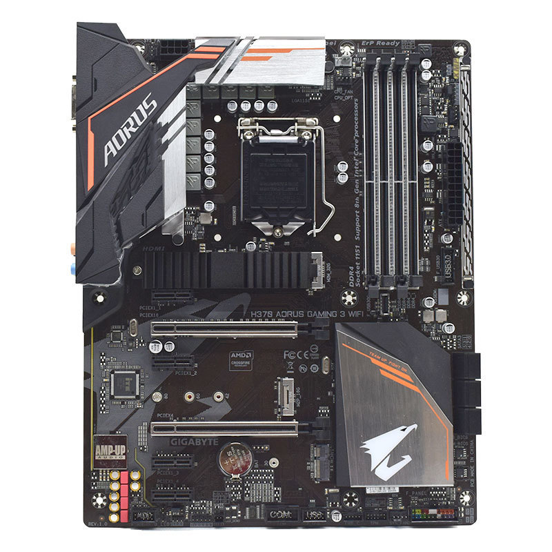 GIGABYTE H370 AORUS Gaming 3 WIFI LGA 1151 (300 Series) Intel H370 HDMI SATA 6Gb/s USB 3.1 ATX Intel