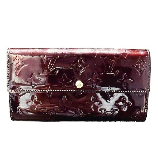 ルイヴィトンヴェルニ ポルトフォイユサラ M93577 長財布 2つ折り財布 【中古】