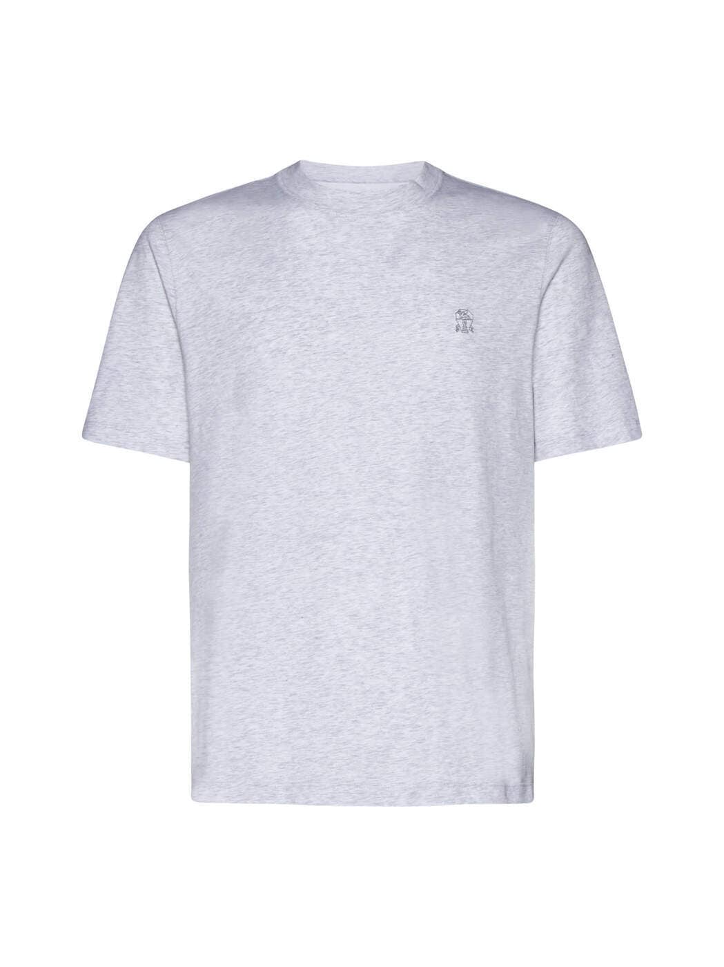 M0B137444G-C3657 シルバー 春夏2025 Tシャツ メンズ ia