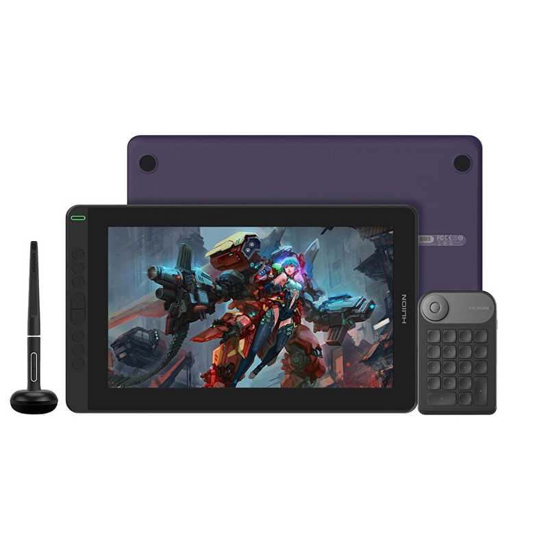 HUION　Kamvas 13＋K20 ［13.3型］ ローランドパープル　GS1331-P