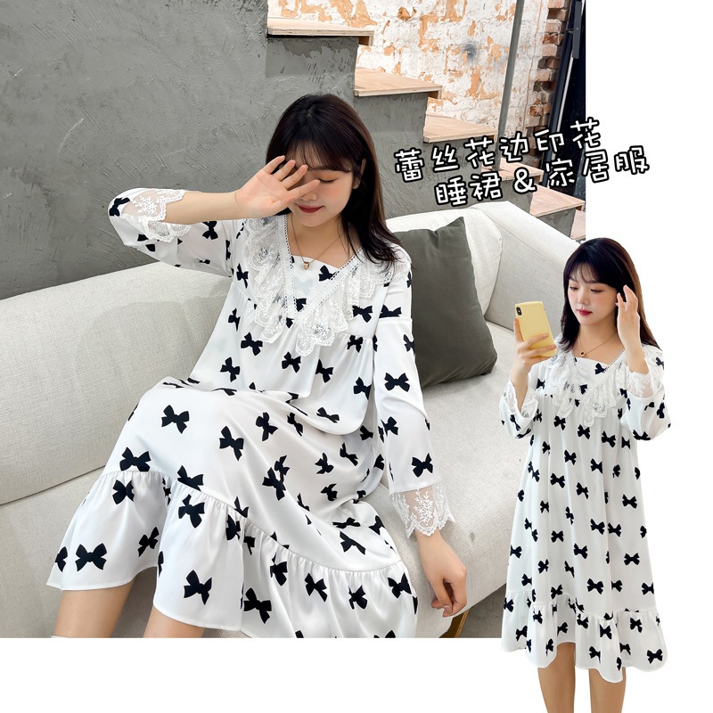 5L 4L マタニティ パジャマ 大きいサイズ レディース ルームウェア セットアップ 韓国 秋冬 部屋着 寝間着 春夏秋冬 かわいい春夏パジャマレディース韓国風ホームウェアパジャマスカート
