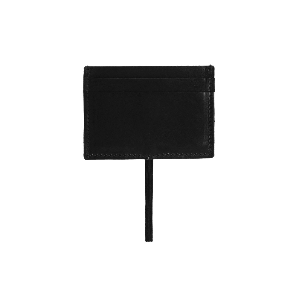 グイディ カンガルーレザー ストラップ 二つ折り財布 WT07 BLKT
