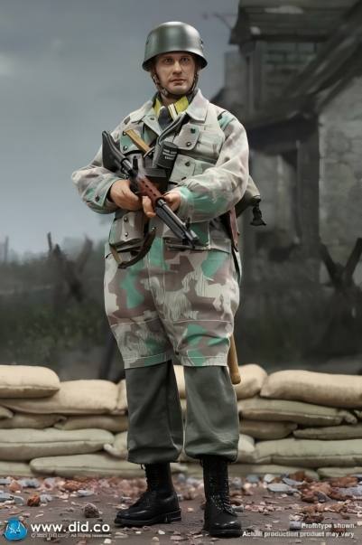 DID 20th Anniversary Edition WWII German Fallschirmjager Axel 1/6 アクションフィギュア D80168