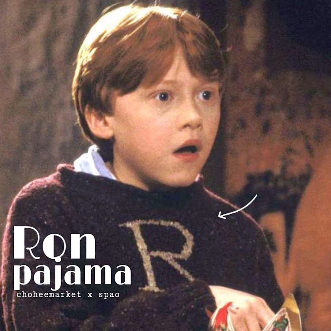 [Harry Potter] Harry pajama set, daily homewear, unisex, ハリーポッター