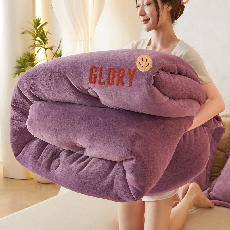 羊ベルベットキルト プラッシュビーニーベルベット 厚みのあるミルクベルベット 冬用キルト コーラルベルベットキルトコアフランネル 厚いベルベットキルト