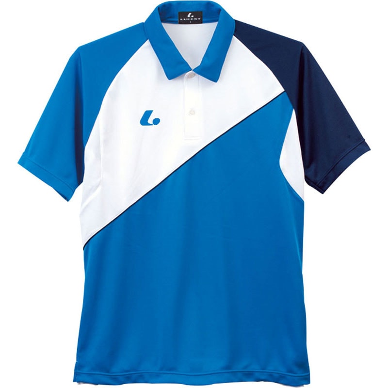 LUCENT(ルーセント) ユニセックス ゲームシャツ ブルー テニス ゲームシャツ (xlp8447)