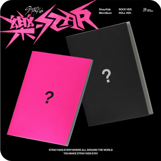 [正品] Stray Kids - [SET] Stray Kids Mini Album 樂-STAR (ROCK VER., ROLL VER.) 7,095円