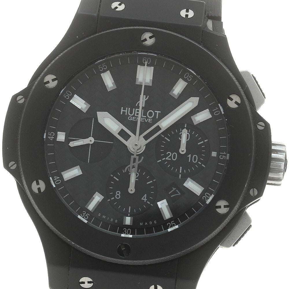 訳あり ウブロ HUBLOT 301.CI.1770.RX ビッグバン エボリューション ブラックマジック クロノグラフ デイト 自動巻 メンズ 保証書付_867843【中古】