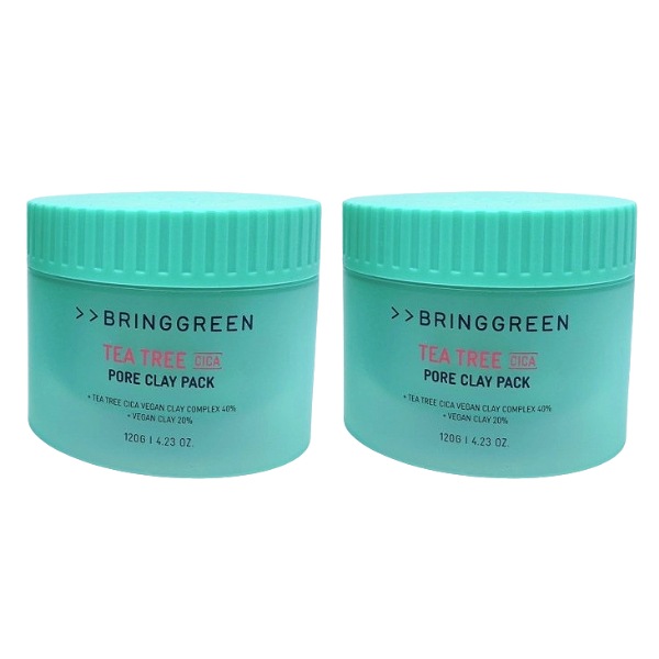 ティーツリー シカフォア クレイパック ダブル企画 120g（+120g ダブル企画）