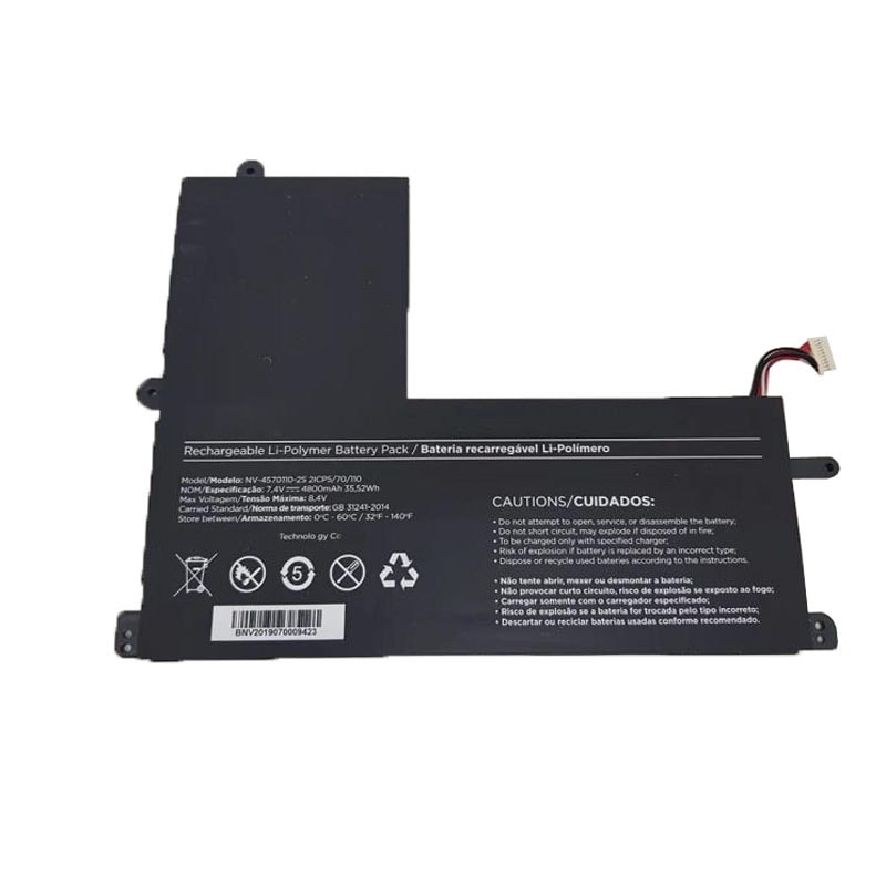 バッテリー互換 NV-4570110-2S 7.4V 4800mAh 35.52Wh