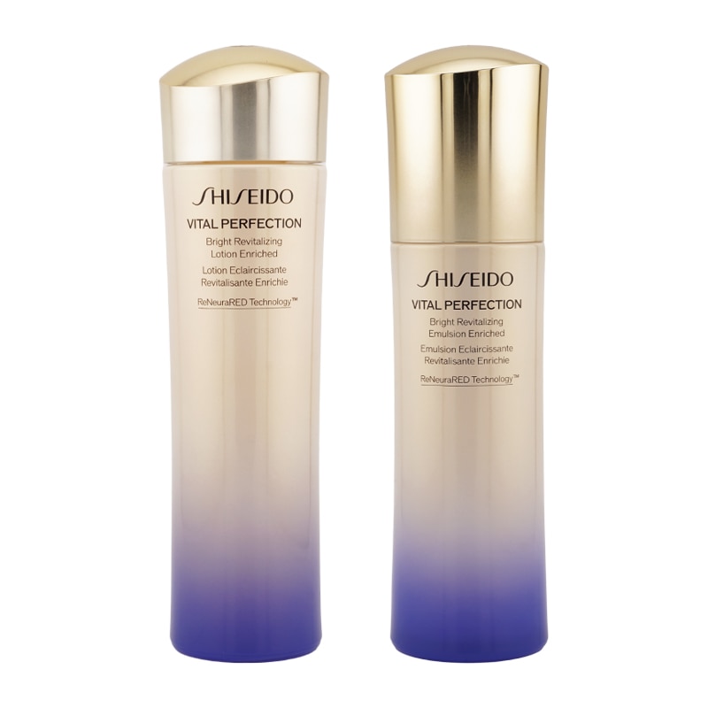 [セット]バイタルパーフェクション ブライトリバイタル ローション エマルジョン エンリッチド 化粧品 乳液 スキンケア[ギフトラッピング対応]