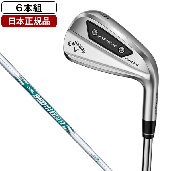 日本正規品 APEX AI200 アイアンセット6本組(#5-9PW) 2024年モデル N.S.PRO 950GH neo(S) スチールシャフト