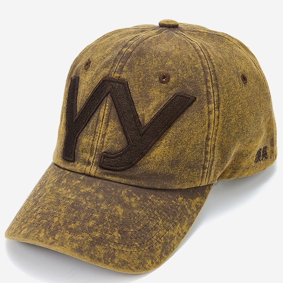 YY COTTON BALL CAP (YELLOWISH BROWN)