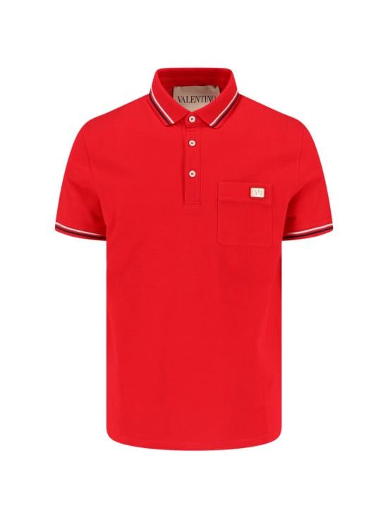 VALENTINO GARAVANI Men T-Shirts 8V3MH01KAQJ 157 Red