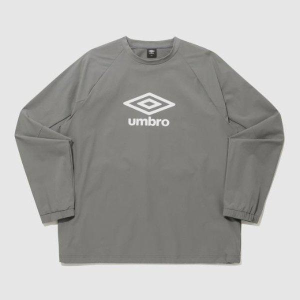 長袖Tシャツ PQA UQ121SWT31-DKA アクティブオールラウンドストレッチ長袖ピステ DEEP KHAKI