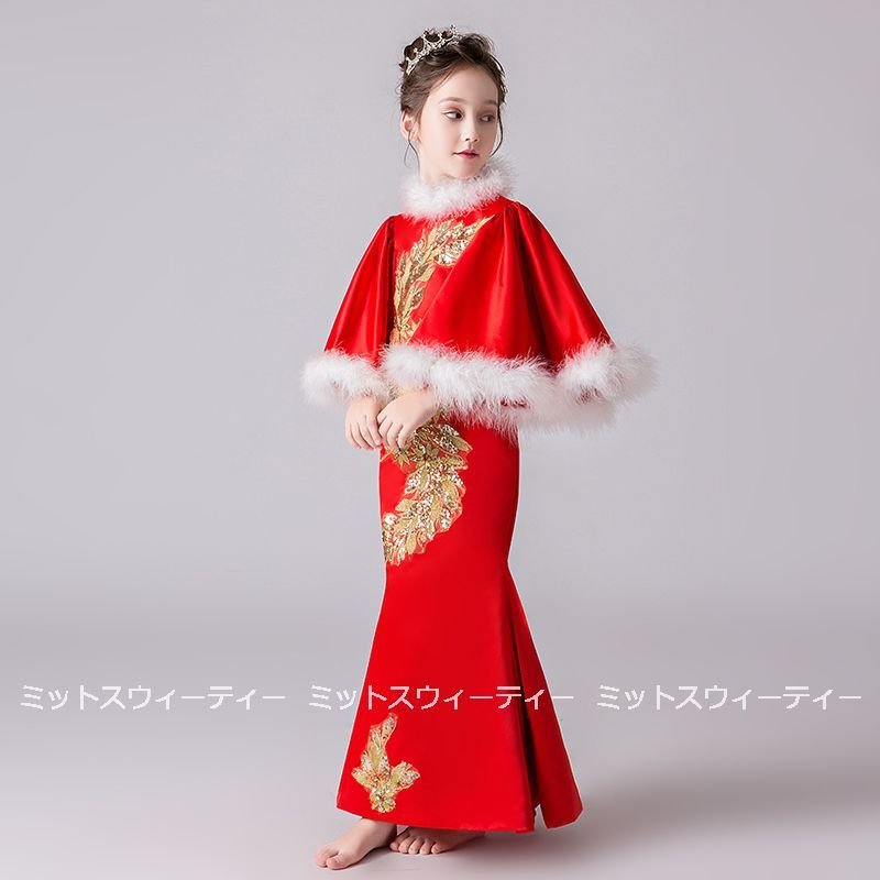 ドレス 子供 ピアノ 発表会 子供演出ドレス 二次会 フォーマルドレス 演奏会 七五三 女の子 ロン