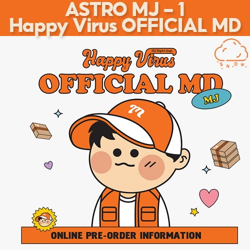 【新品】ASTRO MJ Happy virus MD クッション