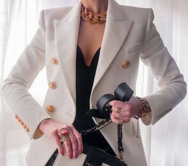 カジュアルジャケット アウター ジャケット 袖あり l 襟付き きれいめ 大人 かっこいい レトロ 存在感 無地 秋 冬 20代 30代 40代 50代 ビジネス OL お出かけ 女子会 休日 4,743円