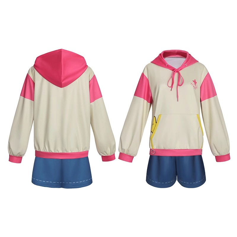 鳳えむ 一緒に考えよう コスプレ衣装(ウィッグ 靴別売り)