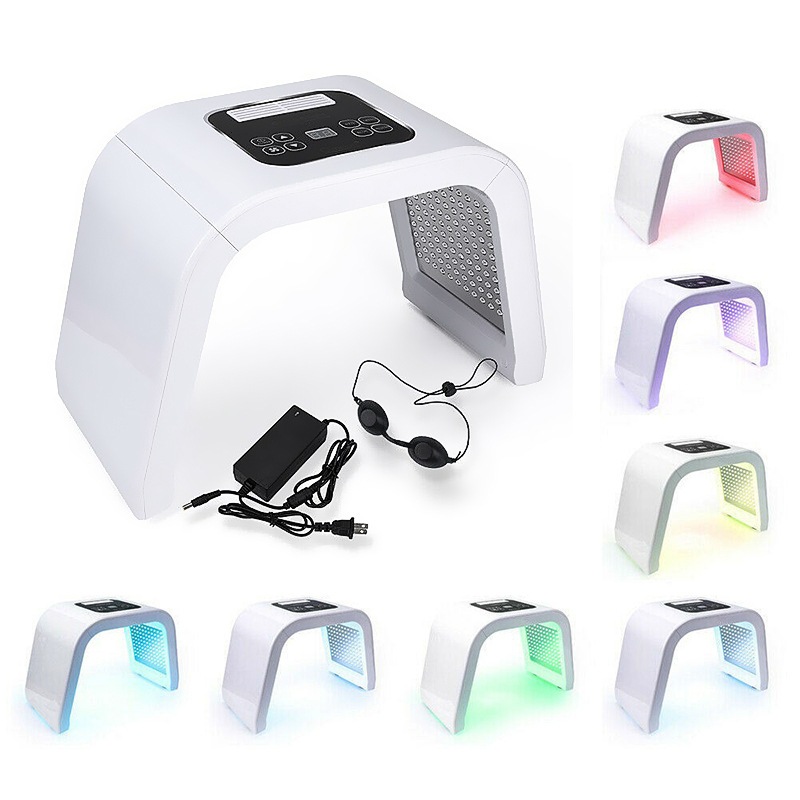 4色/7色LED美容器 韓国LED美容マスク シワ リフトアップ たるみ 家庭用 オメガライト LED光美容器PDT