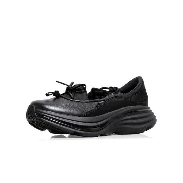 HOKA 女性 ホカ ボンダイ メリージェーン ブラック 1171546-BBLC