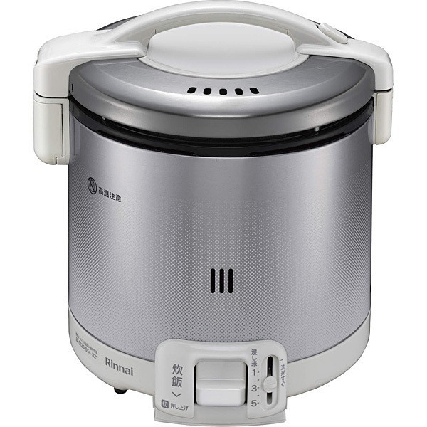 RR-050FS(A)(W) -13A グレイッシュホワイト こがまる [ガス炊飯器(都市ガス用5合炊き)]