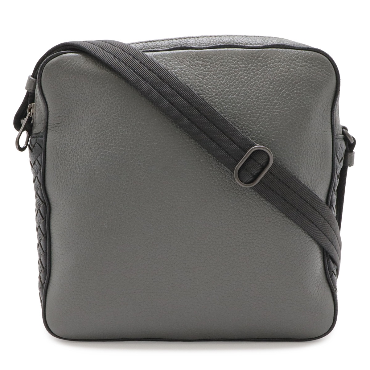 ボッテガベネタ イントレチャート ショルダーバッグ ブラック 黒 45115