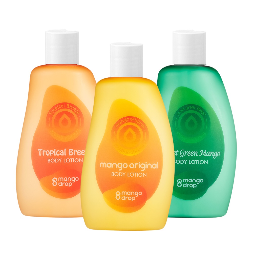 マンゴードロップ 바디로션 3종 (망고오리지널/트로피컬브리즈/스위트그린망고) 300ml