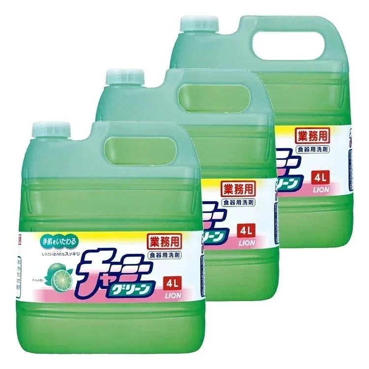 [3個セット]業務用 チャーミーグリーン 食器用洗剤 4L 送料無料 業務用 チャーミー チャーミー メガ割 5,166円