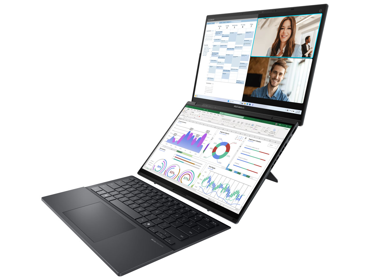 Zenbook DUO UX8406CA UX8406CA-U9321W [インクウェルグレー]