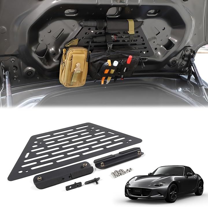 新型 マツダ ロードスター RF ND系 2016～2024に適用 収納スタンド 掛けバッグスタンド バッグハンガー トランク アルミニウム合金製 多機能 収納用 内装パーツ カスタム