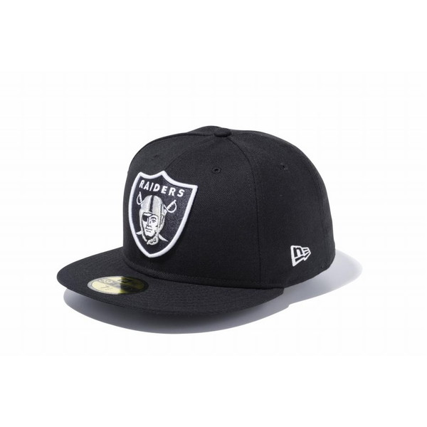 ニューエラ NEW ERA 59FIFTY オークランド・レイダース ブラック チームカラー 14525226
