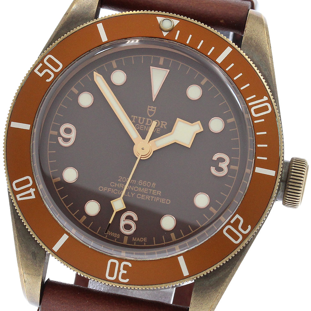 チュードル TUDOR 79250BM ヘリテージ ブラックベイ ブロンズ 自動巻き メンズ 保証書付き_957894【中古】
