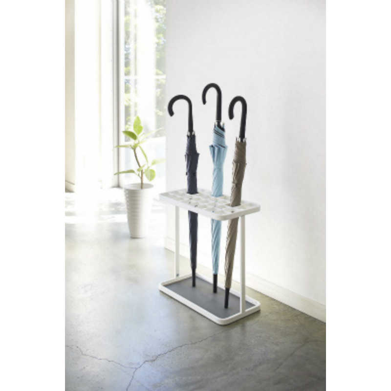 山崎実業　かさたて フレーム32本用 ホワイト　02752