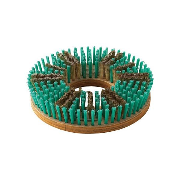 （まとめ）山崎産業 コンドル真鍮トーロンブラシ12 E-150 1個[x3セット]