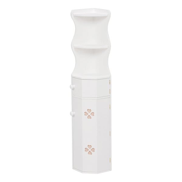 コーナートイレラック ホワイト MTR-7005WH