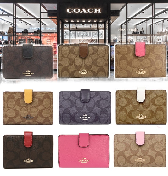 【期間限定特価】MEDIUM CORNER ZIP WALLET F53562 F23553 10,010円