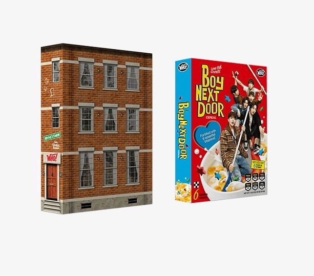 (2種セット) BOYNEXTDOOR - 1st Single WHO! (WHO ver.) / (Crunch ver.)