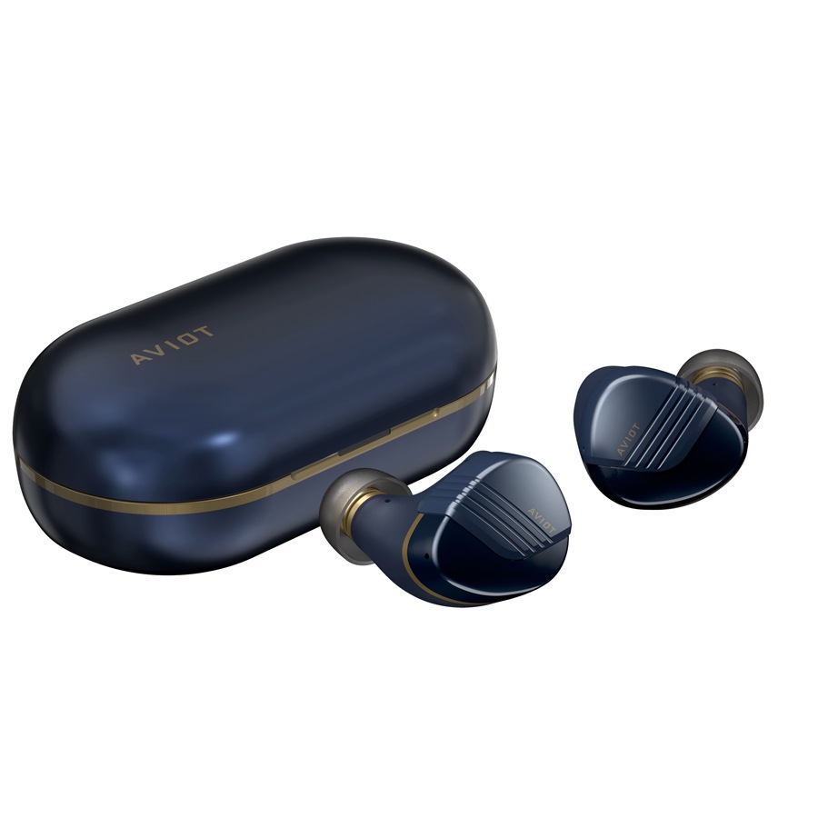 AVIOT TE-W1-NV ノイズキャンセリング機能搭載　完全ワイヤレスBluetoothイヤホン（Dawn Navy） TEW1NV 11,963円