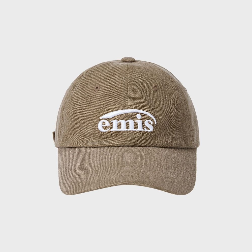 EMIS ニューロゴピグメントボールキャップ-ブラウン