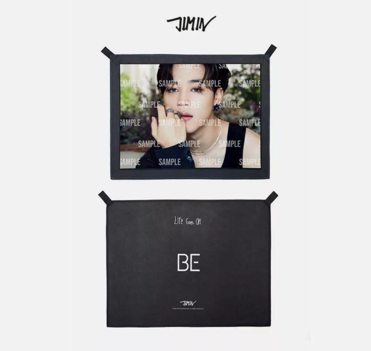 (未開封新品) （防弾少年団 ）BTS BE ALBUM OFFICIAL GOODS FABRIC POSTER