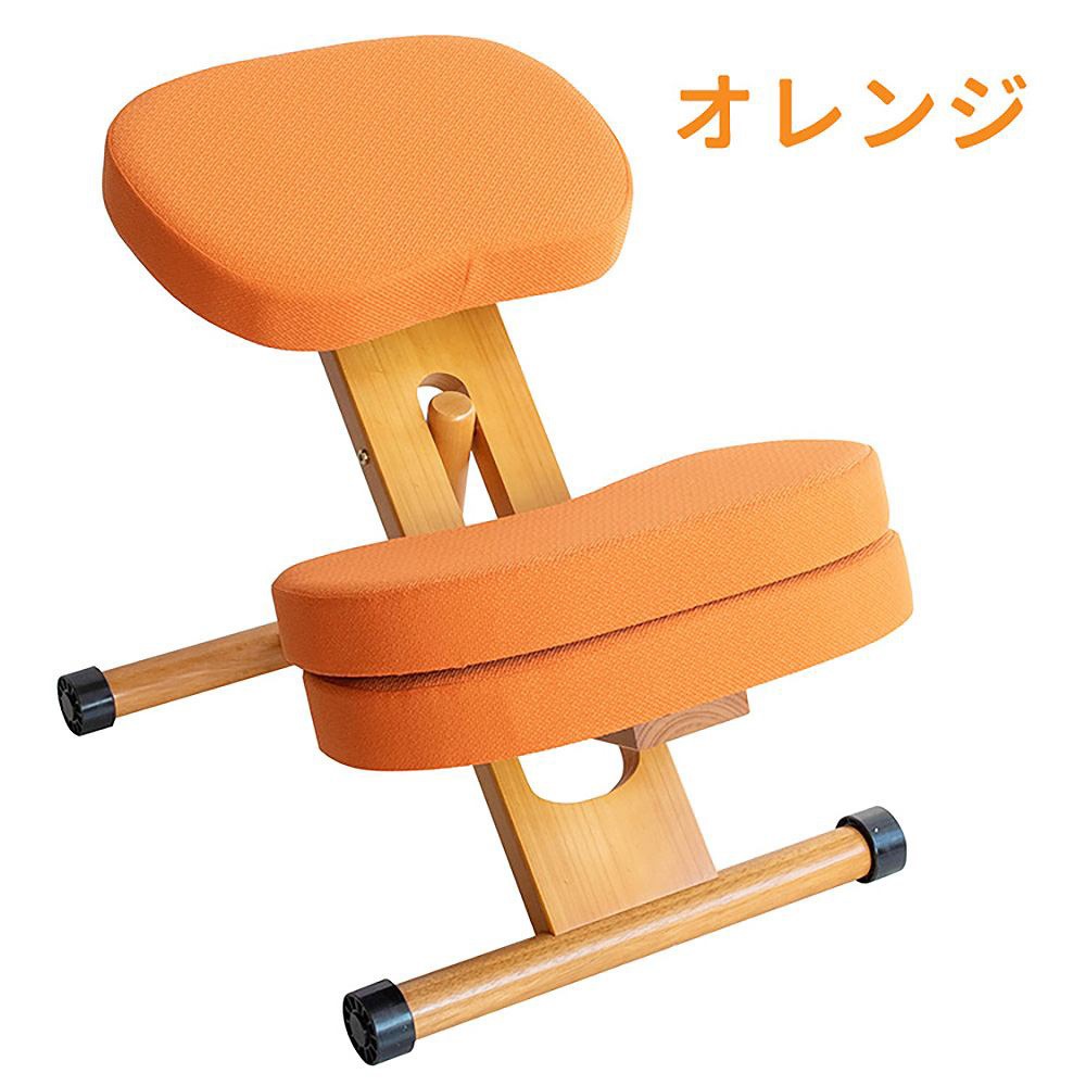 宮武製作所 CH-889CK_OR 補助クッション付きプロポーションチェアキッズ（オレンジ） CH889CKOR 11,684円