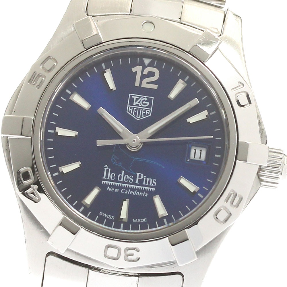タグホイヤー TAG HEUER WAF141T アクアレーサー イル・デ・パン デイト クォーツ レディース _883008【中古】