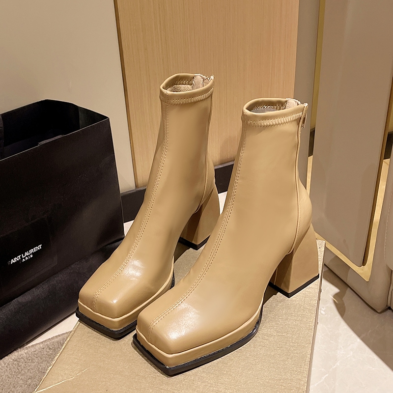 ブーツ レディースブーツ ショートブーツ 太ヒール 9cmヒール 歩きやすい 痛くない 履きやすい かわいい 大人可愛い きれいめ シンプル カジュアル 大人 上品 おしゃれ かっこいい レトロ