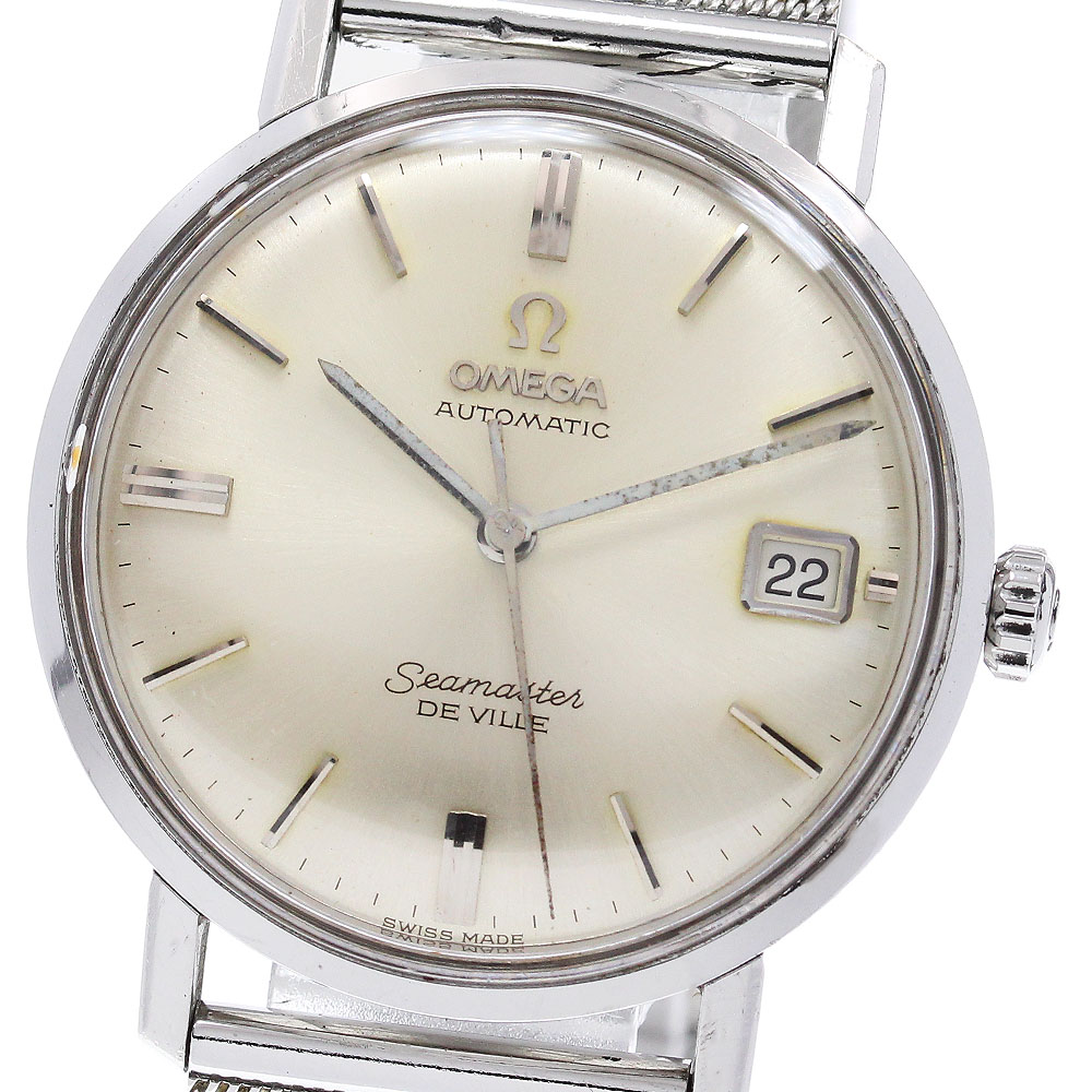 ベルト訳あり オメガ OMEGA シーマスターデビル ヴィンテージ デイト 自動巻き メンズ _848146【中古】