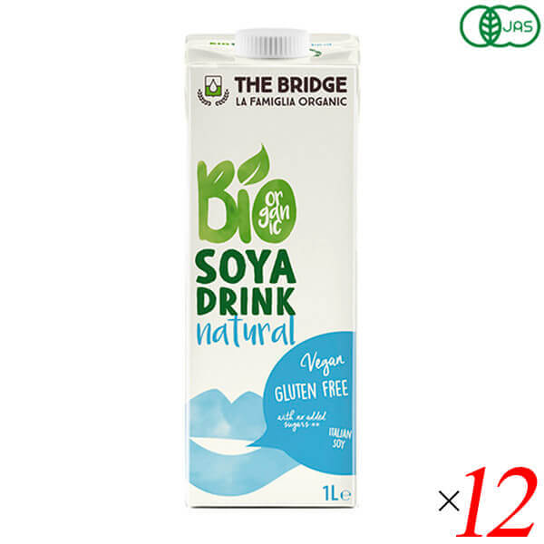 豆乳 ソイミルク オーガニック ブリッジ ソイドリンク 1000ml １２本セット
