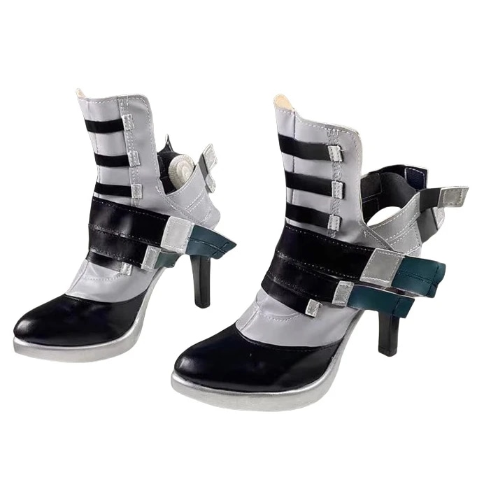 ゼンゼロ　月城柳　 靴　カリュドーンの子 コスプレ道具　アクセサリー　対ホロウ第六課　撮影道具　ゼンレスゾーンゼロ ブーツ