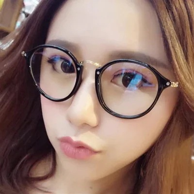 韓国 近視 メガネ 新流行 眼鏡 ブルーライトカット 男女兼用 度あり メガネ サングラスプレゼント