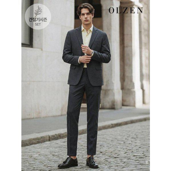 チャコールセットアップスーツ (ZOE1KG1311_ZOE1PP1311_CH)